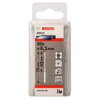 BOSCH Vrtáky do kovu HSS-G, DIN 338, 10 ks 2608585486