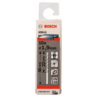 BOSCH Vrtáky do kovu HSS-G, DIN 338, 10 ks 2608585474