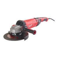 MILWAUKEE AGVKB 24 2400 W velká úhlová bruska s AVS 4933471463