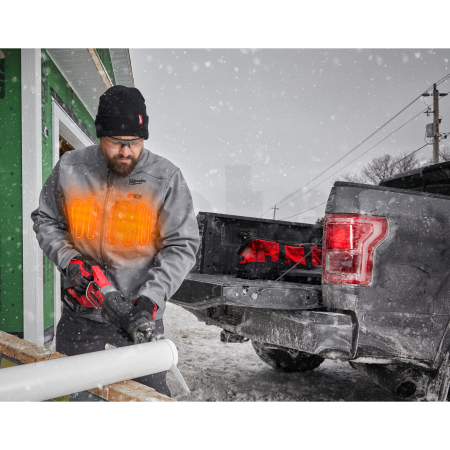 MILWAUKEE M12 HJ GREY5 M12™ vyhřívaná bunda šedá 4933478976