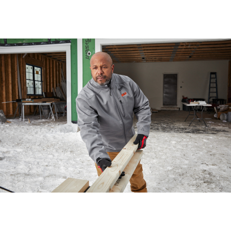 MILWAUKEE M12 HJ GREY5 M12™ vyhřívaná bunda šedá 4933478976