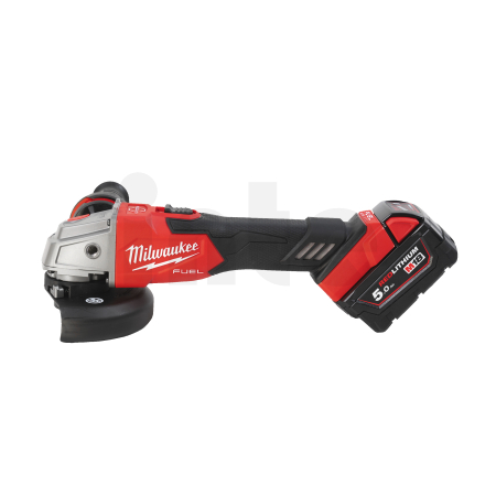 MILWAUKEE M18 FSAG125XB-502X Úhlová bruska 125 mm s posuvným spínačem 4933478430