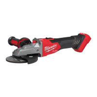 MILWAUKEE M18 FSAGF125XB M18 FUEL™ 125 mm úhlová bruska s plochou hlavou, brzdou a pouvným spínačem 4933478438