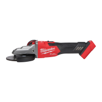 MILWAUKEE M18 FSAGF125XB M18 FUEL™ 125 mm úhlová bruska s plochou hlavou, brzdou a pouvným spínačem 4933478438