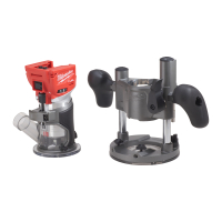 MILWAUKEE M18 FTR8 M18 FUEL™ horní frézka s objímkami 8 mm / 6 mm 4933479073