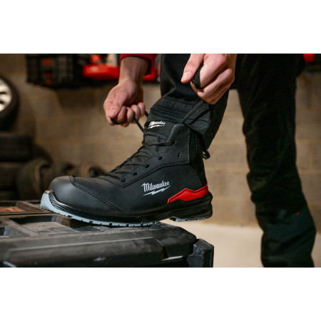 MILWAUKEE Flextred S3S bezpečnostní obuv černá 1M110133 ESD SC FO SR, velikost 42/8 4932493733