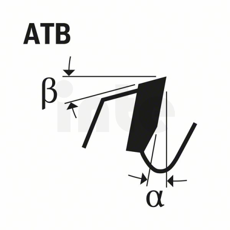 BOSCH Pilový kotouč Standard for Wood pro akumulátorové pily 165 × 1,5/1 × 15,875 T48 2608837683