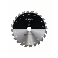 BOSCH Pilový kotouč Standard for Wood pro akumulátorové pily 250 × 2,2/1,6 × 30 T24 2608837727
