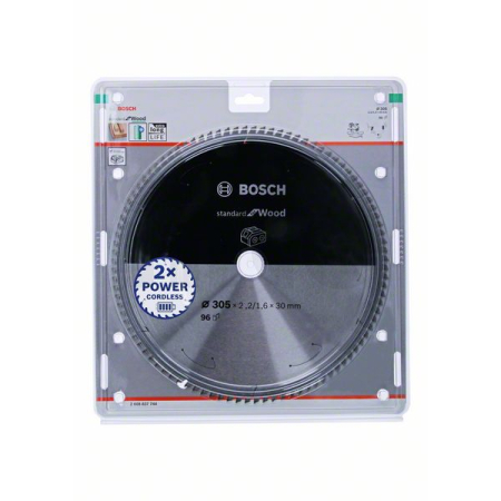 BOSCH Pilový kotouč Standard for Wood pro akumulátorové pily 305 × 2,2/1,6 × 30 T96 2608837744