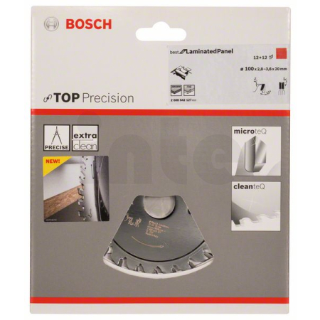 BOSCH Předřezový kotouč Top Precision Laminated Panel 2608642127