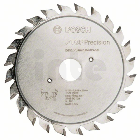 BOSCH Předřezový kotouč Top Precision Laminated Panel 2608642129