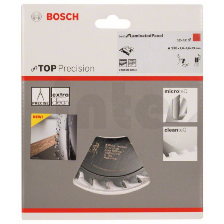 BOSCH Předřezový kotouč Top Precision Laminated Panel 2608642130