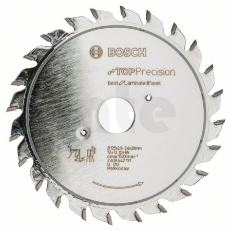 BOSCH Předřezový kotouč Top Precision Laminated Panel 2608642131