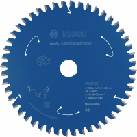 BOSCH Pilový kotouč Expert for Laminated Panel pro akumulátorové pily 160×1,8/1,2×20 T48 2608644548