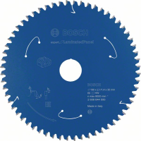 BOSCH Pilový kotouč Expert for Laminated Panel pro akumulátorové pily 190×2,1/1,4×30 T60 2608644550