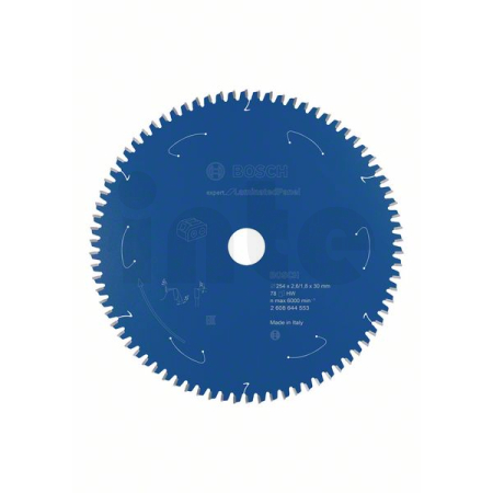 BOSCH Pilový kotouč Expert for Laminated Panel pro akumulátorové pily 254×2,6/1,8×30 T78 2608644553