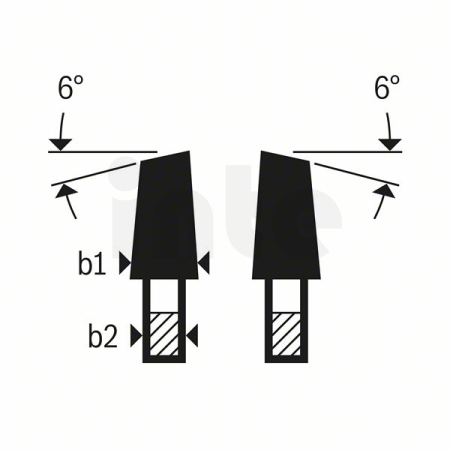 BOSCH Kónický předřezávací kotouč Best for Laminated Panel 2608642607