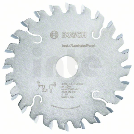 BOSCH Kónický předřezávací kotouč Best for Laminated Panel 2608642610