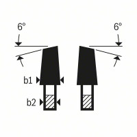 BOSCH Kónický předřezávací kotouč Best for Laminated Panel 2608642610