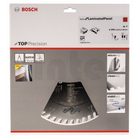BOSCH Pilový kotouč do okružních pil Top Precision Best for Laminated Panel Abrasive 2608642104