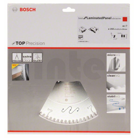 BOSCH Pilový kotouč do okružních pil Top Precision Best for Laminated Panel Abrasive 2608642109