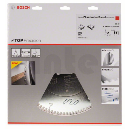BOSCH Pilový kotouč do okružních pil Top Precision Best for Laminated Panel Abrasive 2608642110