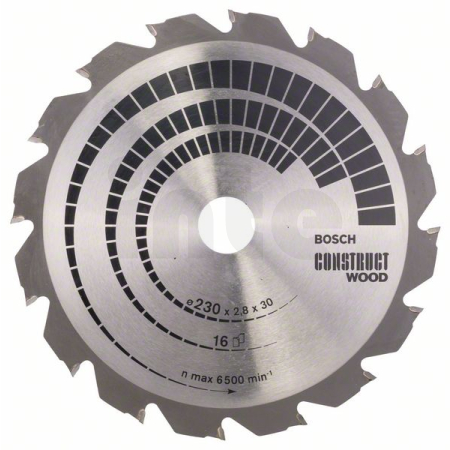 BOSCH Pilový kotouč Construct Wood 2608640635