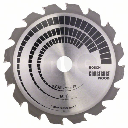 BOSCH Pilový kotouč Construct Wood 2608640636