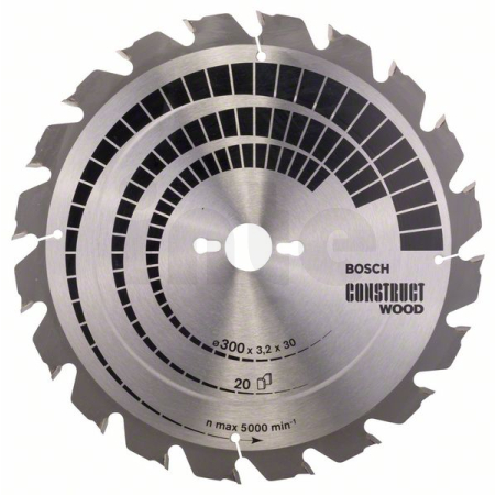 BOSCH Pilový kotouč Construct Wood 2608640690