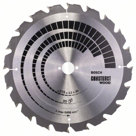 BOSCH Pilový kotouč Construct Wood 2608640691