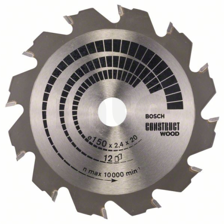 BOSCH Pilový kotouč Construct Wood 2608641199