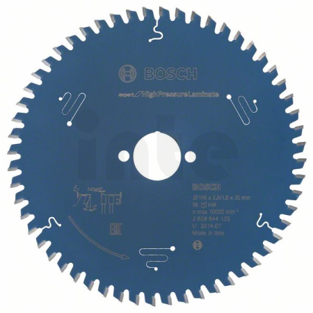 BOSCH Pilový kotouč Expert for High Pressure Laminate 2608644135