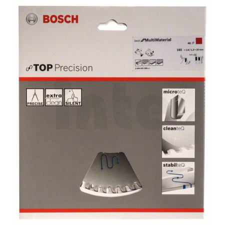 BOSCH Pilový kotouč do okružních pil Top Precision Best for Multi Material 2608642388