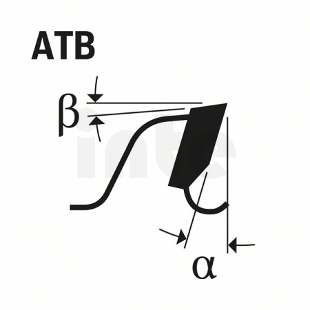 BOSCH Pilový kotouč Standard for Aluminium pro akumulátorové pily 210 × 1,9/1,3 × 30 T54 2608837773