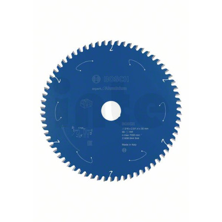 BOSCH Pilový kotouč Expert for Aluminium pro akumulátorové pily 216×2/1,4×30 T66 2608644544