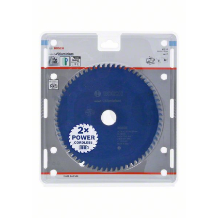 BOSCH Pilový kotouč Expert for Aluminium pro akumulátorové pily 216×2/1,4×30 T66 2608644544