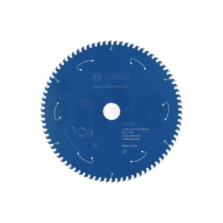 BOSCH Pilový kotouč Expert for Aluminium pro akumulátorové pily 250×2,4/1,8×30 T78 2608644545
