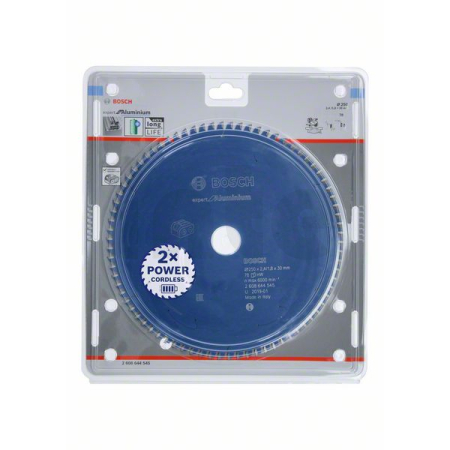 BOSCH Pilový kotouč Expert for Aluminium pro akumulátorové pily 250×2,4/1,8×30 T78 2608644545