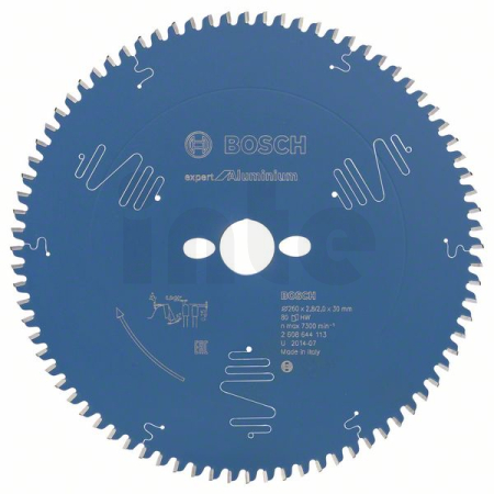 BOSCH Pilový kotouč Expert for Aluminium 2608644113