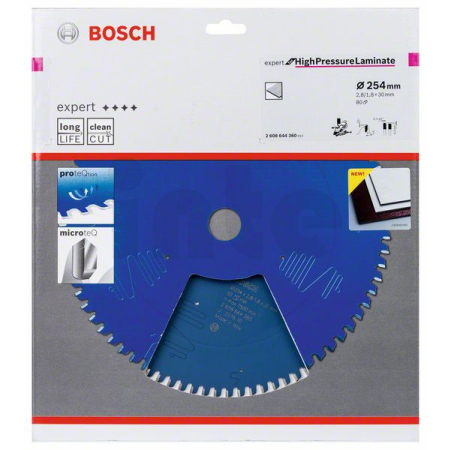 BOSCH Pilový kotouč Expert for High Pressure Laminate 254 × 30-80 2608644360