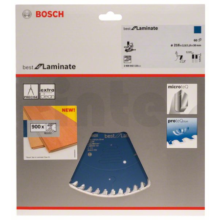 BOSCH Pilový kotouč do okružních pil Best for Laminate 2608642133