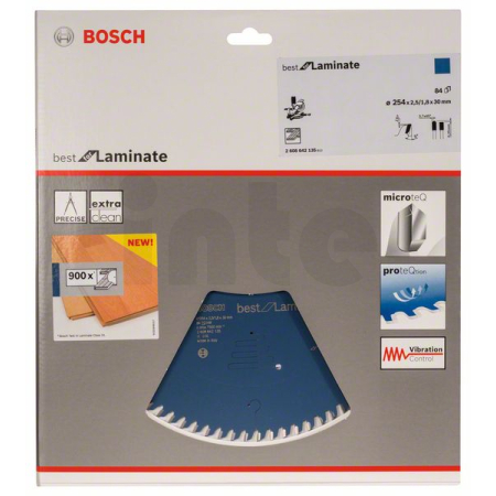 BOSCH Pilový kotouč do okružních pil Best for Laminate 2608642135