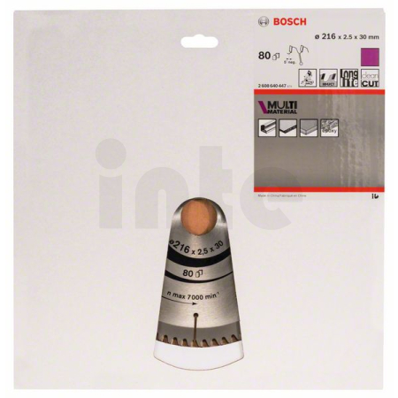 BOSCH Pilový kotouč Multi Material 2608640447