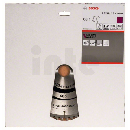 BOSCH Pilový kotouč Multi Material 2608640449