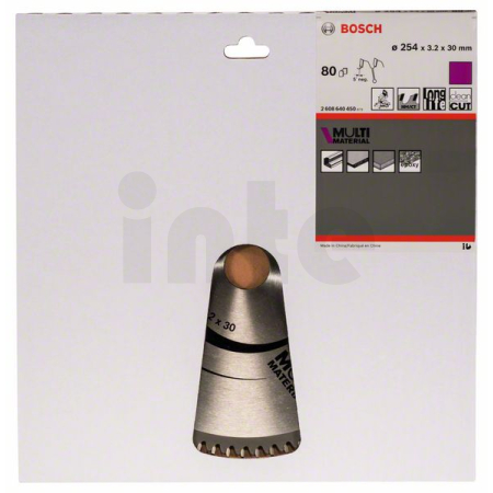 BOSCH Pilový kotouč Multi Material 2608640450