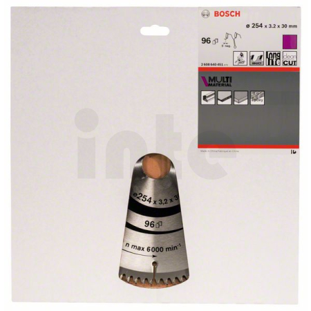 BOSCH Pilový kotouč Multi Material 2608640451