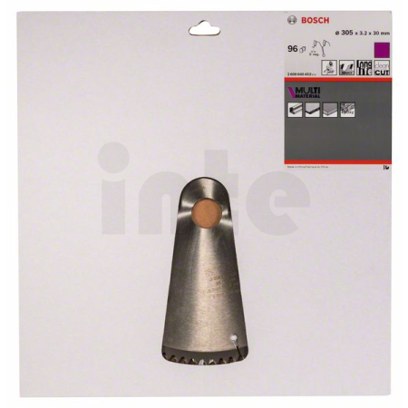 BOSCH Pilový kotouč Multi Material 2608640453