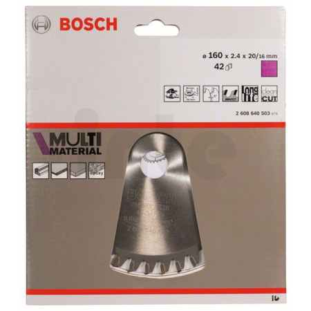 BOSCH Pilový kotouč Multi Material 2608640503
