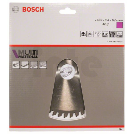 BOSCH Pilový kotouč Multi Material 2608640507