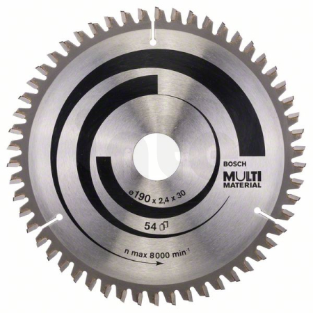 BOSCH Pilový kotouč Multi Material 2608640509